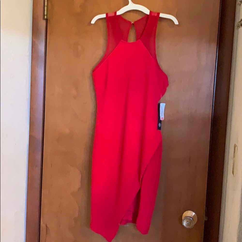 Red dress